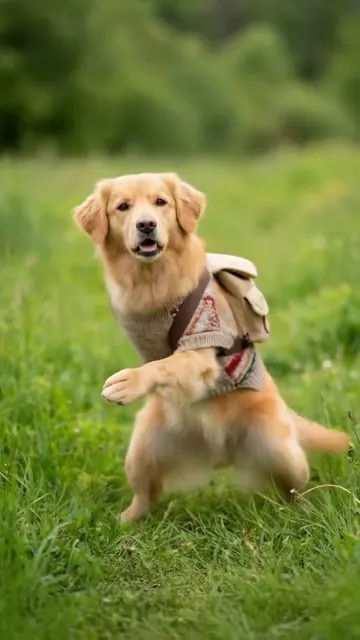 Music example made from a photo of a dog