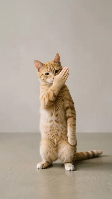 Not Cute Anymore AI cat dance example